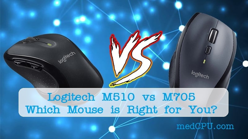 Logitech M510 vs M705