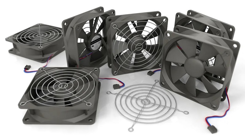 Faulty or worn-out fan