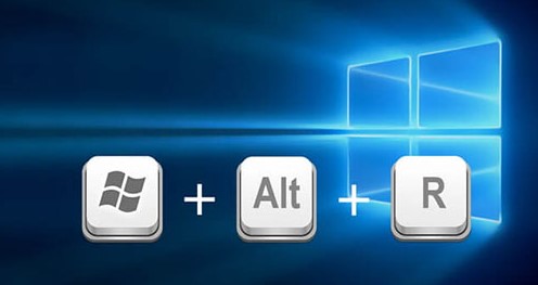 How to screen record on asus laptop Win + Alt + R