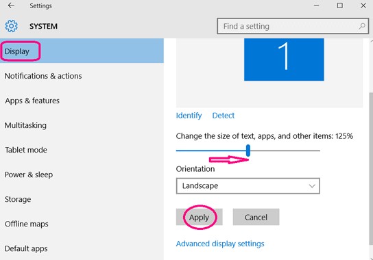 how-to-change-laptop-screen-display-windows-10-8