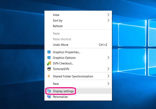 how-to-change-laptop-screen-display-windows-10